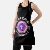 Jesus Christus ist mein Superheld Jesus Schürze (InSitu)