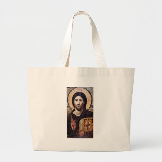 Jesus Christus Jumbo Stoffbeutel (Vorne)