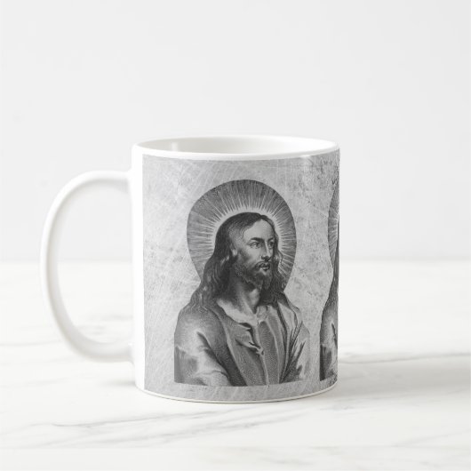 Jesus Christus Kaffeetasse (Links)