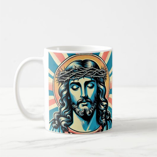 Jesus Christus Kaffeetasse (Links)