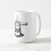 Jesus Christus Kaffeetasse (VorderseiteRechts)