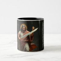 Jesus Christus kehrt mit einer 2-Tönigen Schwert-T