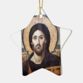 Jesus Christus Keramik Ornament (Links)