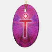 Jesus Christus Keramikornament (Links)