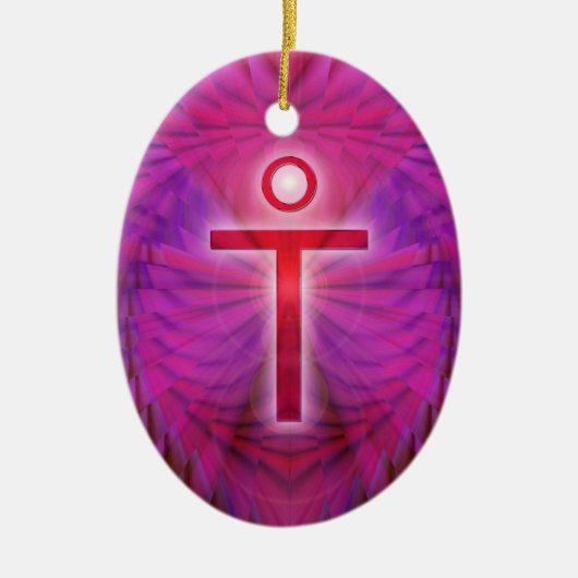 Jesus Christus Keramikornament (Vorne)