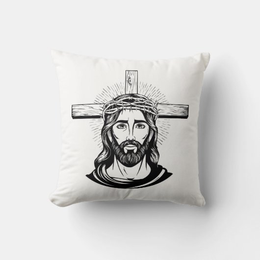 Jesus Christus Kissen (Vorderseite)