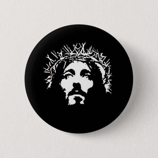Jesus Christus-Knopf Button (Vorderseite)