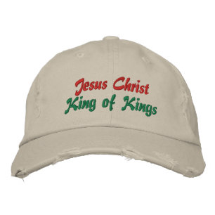 Jesus Christus König der Könige Ladys Weihnachtsfe Bestickte Baseballkappe
