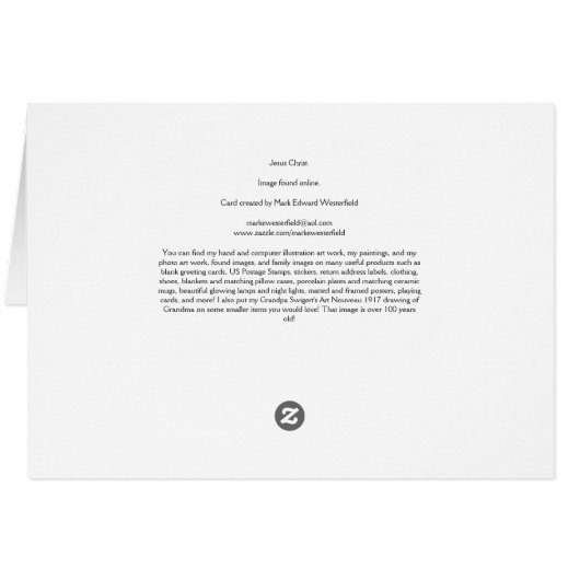 Jesus Christus König des Universums (Rückseite Horizontal)