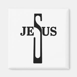 Jesus Christus Kreuz Christlicher Glaube an Gott H Magnet