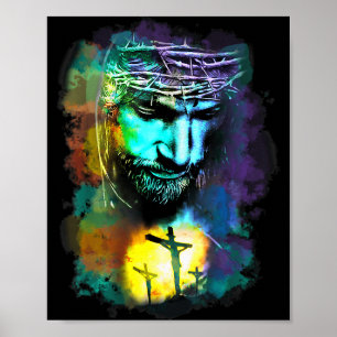 Jesus Christus Kreuz Religiöse Kultur Christliche Poster