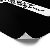 Jesus Christus Kreuzbibel Verses Kirche Gott Glaub Poster (Ecke)