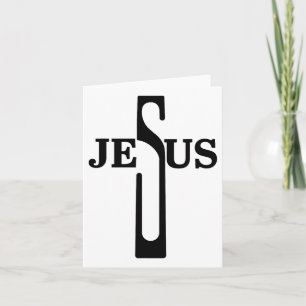 Jesus Christus kreuzen Christlichen Glaube an Gott Karte