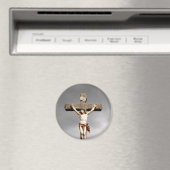 Jesus Christus Kreuzigung Skulptur Magnet (In Situ (Geschirrspüler))