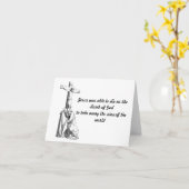 Jesus Christus KreuzLamm Gottes Karte (Gelbe Blume)