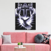 Jesus Christus Krone von Thorns und Taube Leinwanddruck (Insitu (Wohnzimmer))