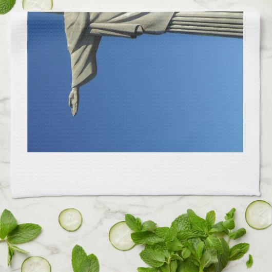 Jesus Christus Küchentuch (Gefaltet)