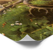 Jesus Christus lehrt Kinder, Vintage Religion Poster (Ecke)