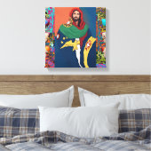 Jesus Christus Leinwanddruck (Insitu (Schlafzimmer))