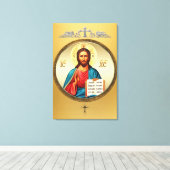 Jesus Christus Leinwanddruck (Insitu (Holzboden))
