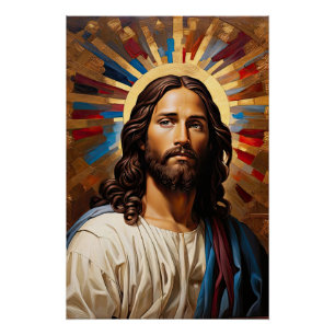 Jesus Christus - Licht des Glaubens Poster