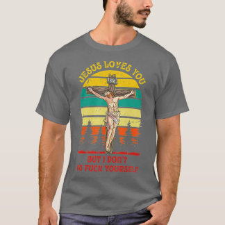 Jesus Christus Liebe dich, aber ich mache keinen V T-Shirt