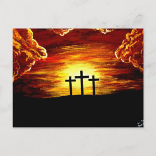 Jesus Christus Liebe Gottes Kreuz Kreuzzifix Postkarte