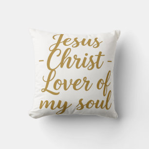 Jesus Christus Liebhaber meiner Seele Kissen - 40x