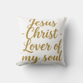 Jesus Christus Liebhaber meiner Seele Kissen - 40x