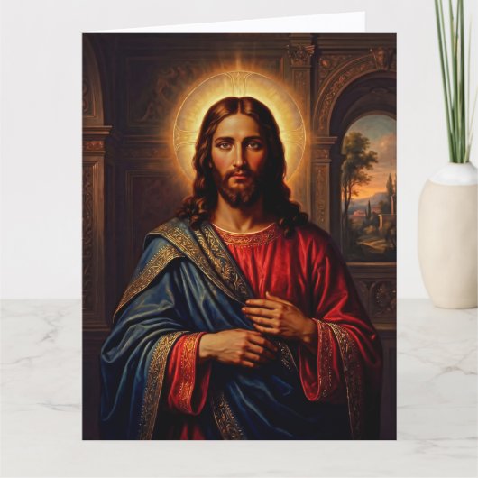 Jesus Christus liebt dich Karte (Vorderseite)