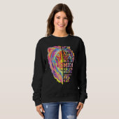 Jesus Christus Löwe von Juda Philipper 413 Sweatshirt (Vorne ganz)