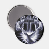 Jesus Christus Magnet (Vorderseite/Rückseite)