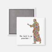 Jesus Christus Magnet (Vorderseite/Rückseite)