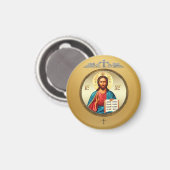 Jesus Christus Magnet (Vorderseite/Rückseite)