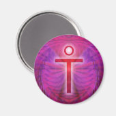 Jesus Christus Magnet (Vorderseite/Rückseite)