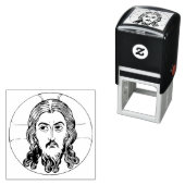 Jesus Christus, Mandylion Permastempel (Beispiel)