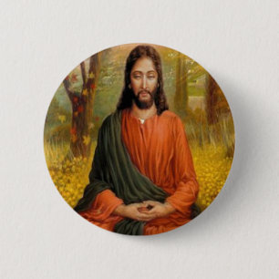 Jesus Christus-Meditation Button