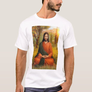 Jesus Christus-Meditation T-Shirt
