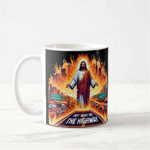 Jesus Christus mein Weg oder der hohe Weg zur Höll Kaffeetasse
