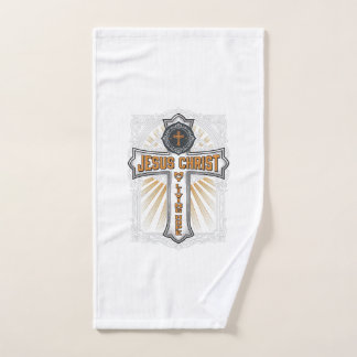 Jesus Christus meine lebendige Hoffnung Vintage Kr Handtuch