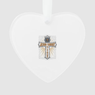 Jesus Christus meine lebendige Hoffnung Vintage Kr Ornament