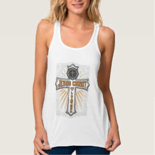 Jesus Christus meine lebendige Hoffnung Vintage Kr Tank Top