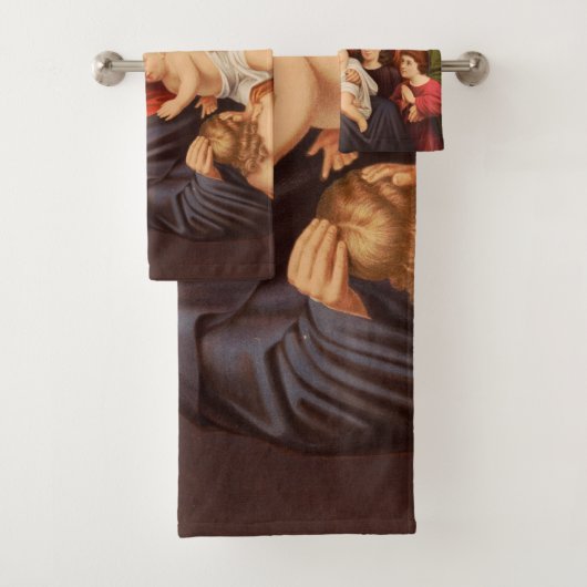 Jesus Christus mit den Kindern Badhandtuch Set (Insitu)