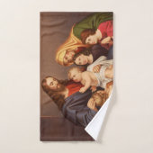 Jesus Christus mit den Kindern Badhandtuch Set (Handtuch)