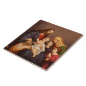Jesus Christus mit den Kindern Fliese (Seite)