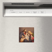 Jesus Christus mit den Kindern Magnet (In Situ (Geschirrspüler))