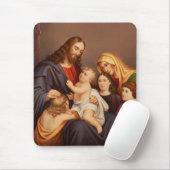 Jesus Christus mit den Kindern Mousepad (Mit Mouse)