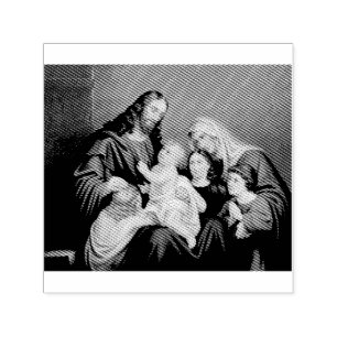 Jesus Christus mit den Kindern Permastempel