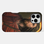 Jesus Christus mit der Krone von Thorns iPhone Hülle (Rückseite (Horizontal))