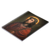 Jesus Christus mit der Krone von Thorns Notizblock (Linke Seite)